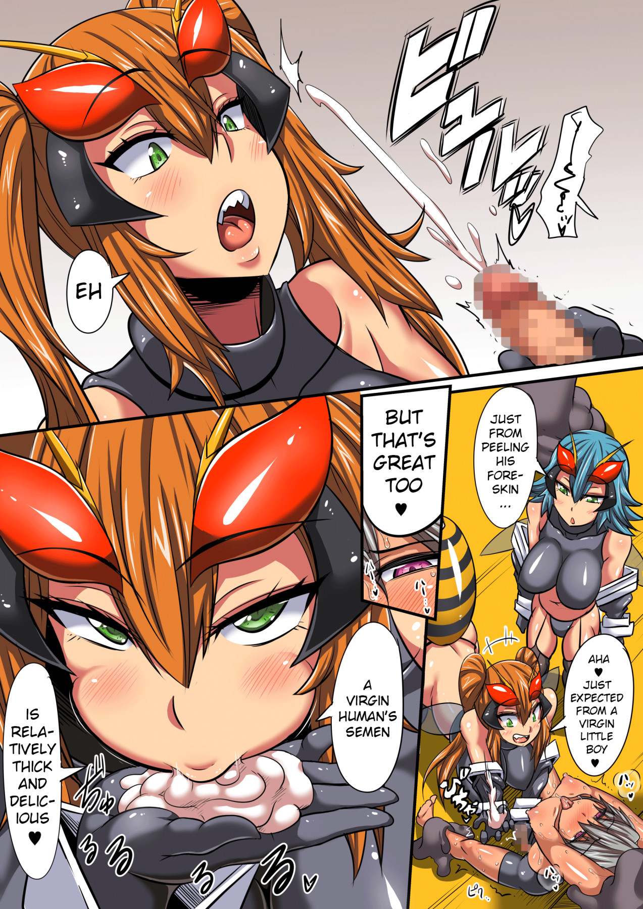 Hentai Manga Comic-Black Bee Breeding-Read-6